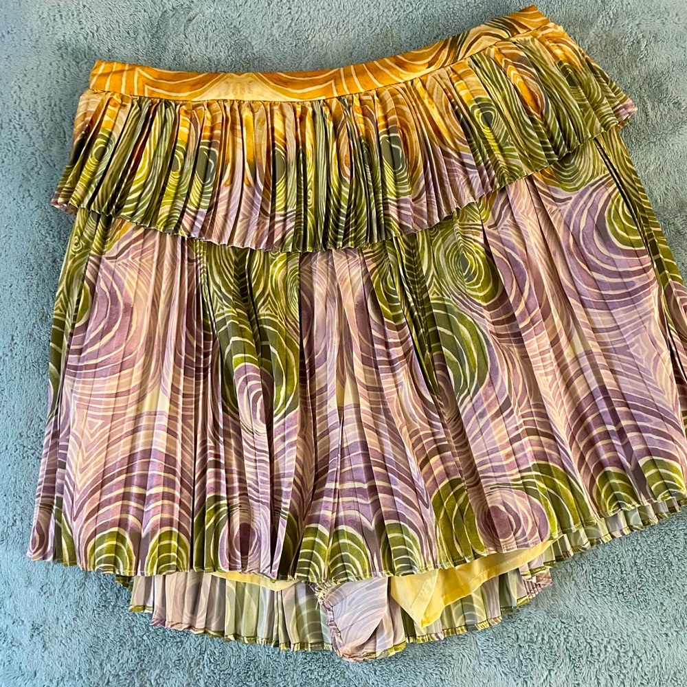 Andrea Iyamah Multicolor Patterned Women Shorts